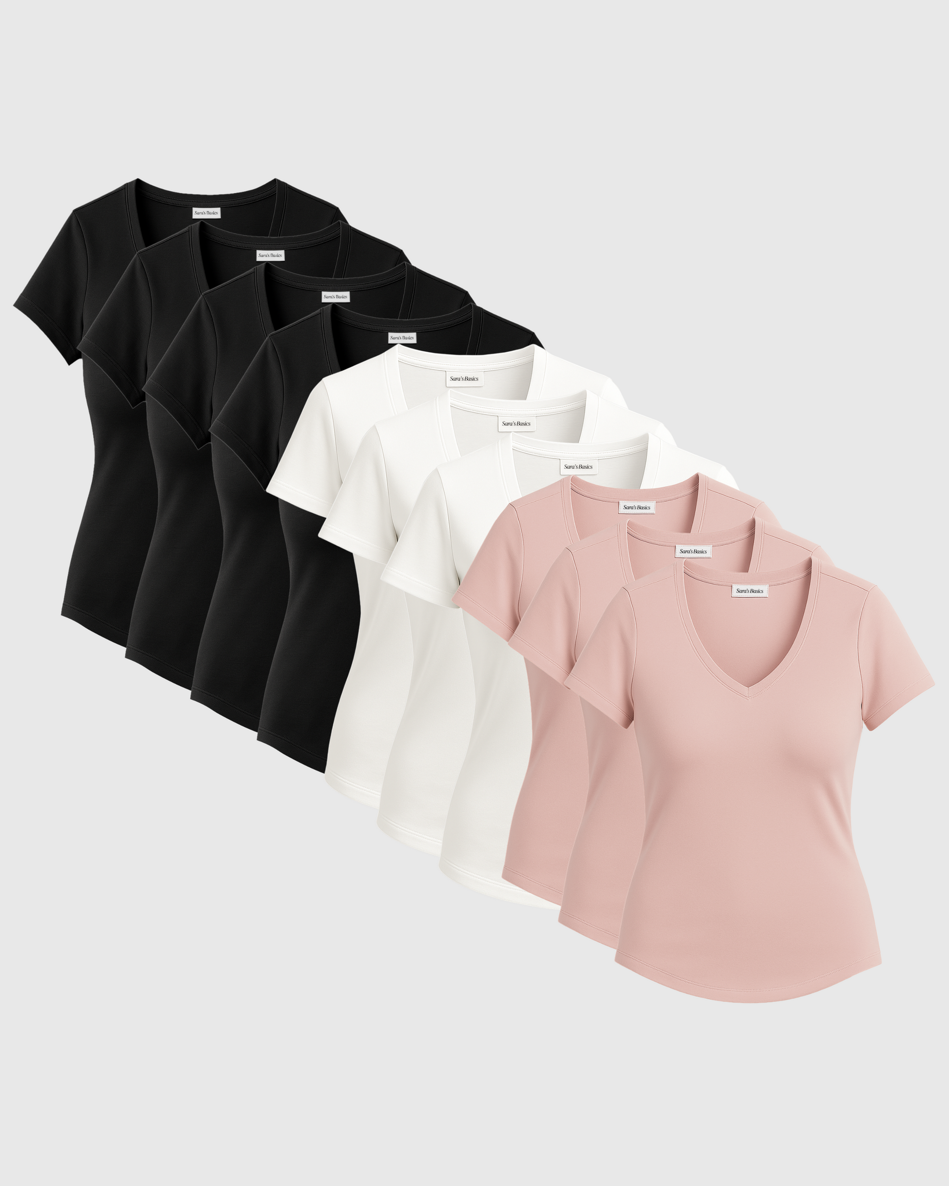 Sara’s Perfect Shaping Tees (10-pack)