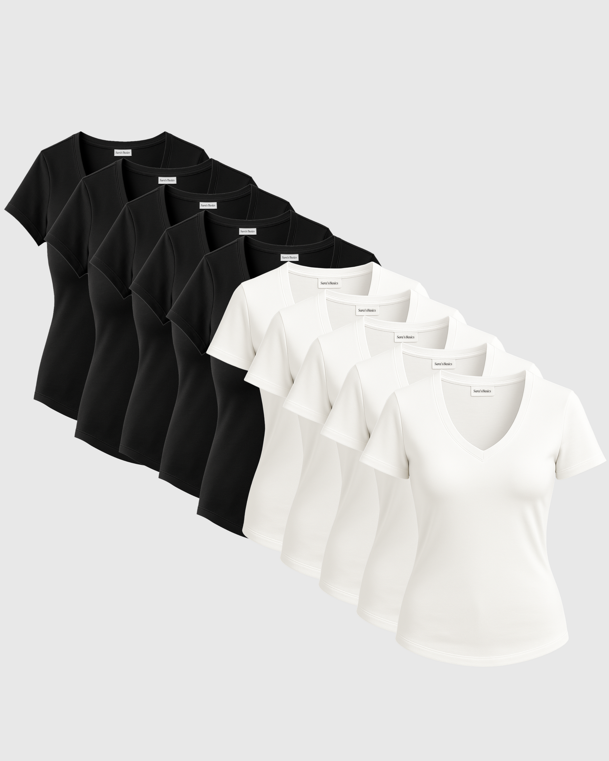 Sara’s Perfect Shaping Tees (10-pack)