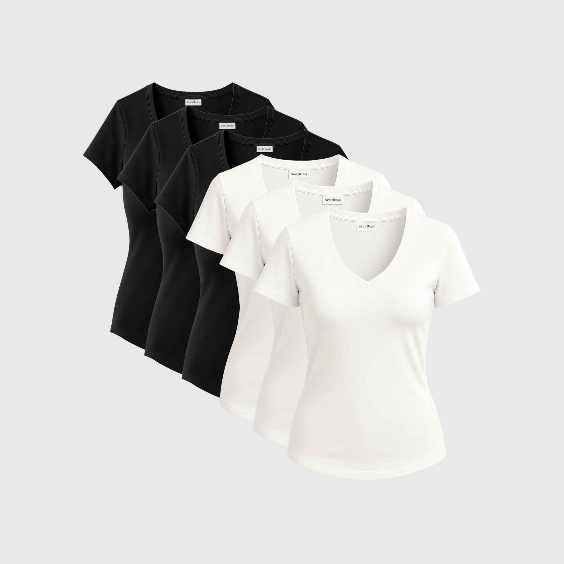Sara’s Perfect Shaping Tees (6-Pack)