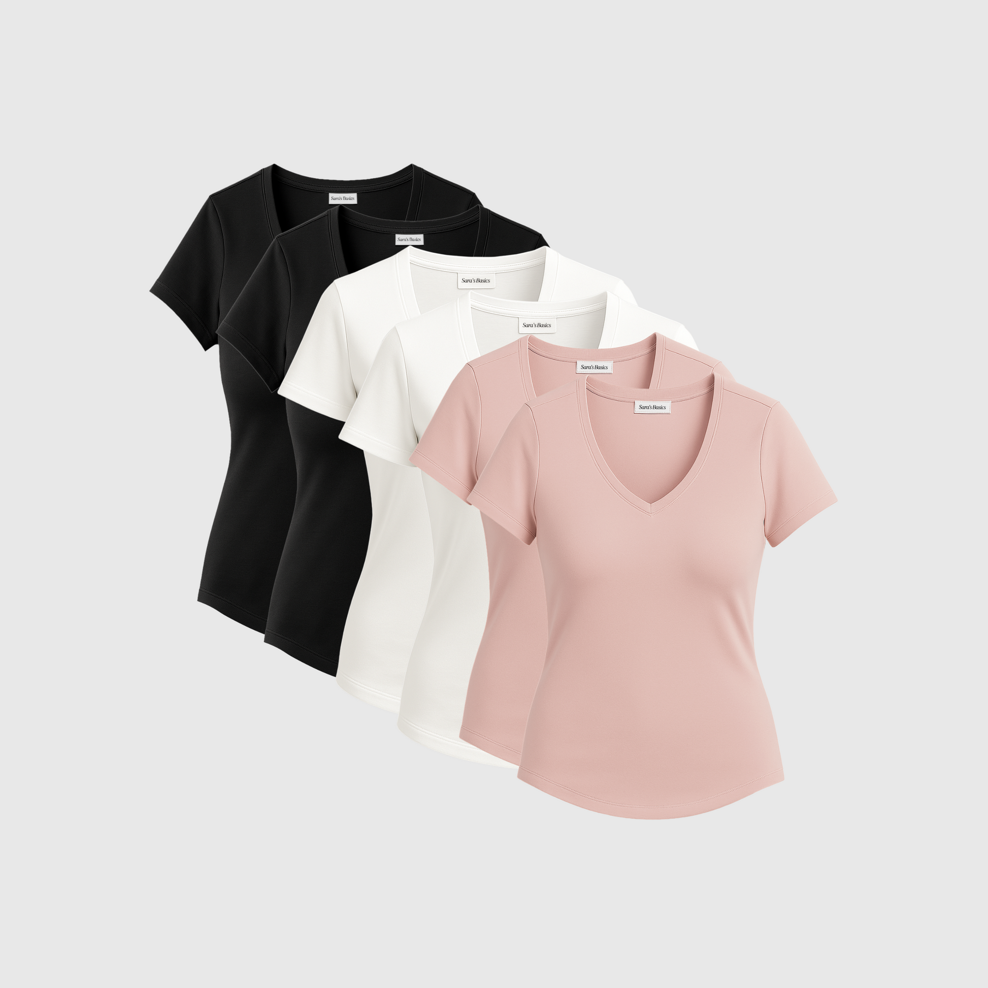 Sara’s Perfect Shaping Tees (6-Pack)