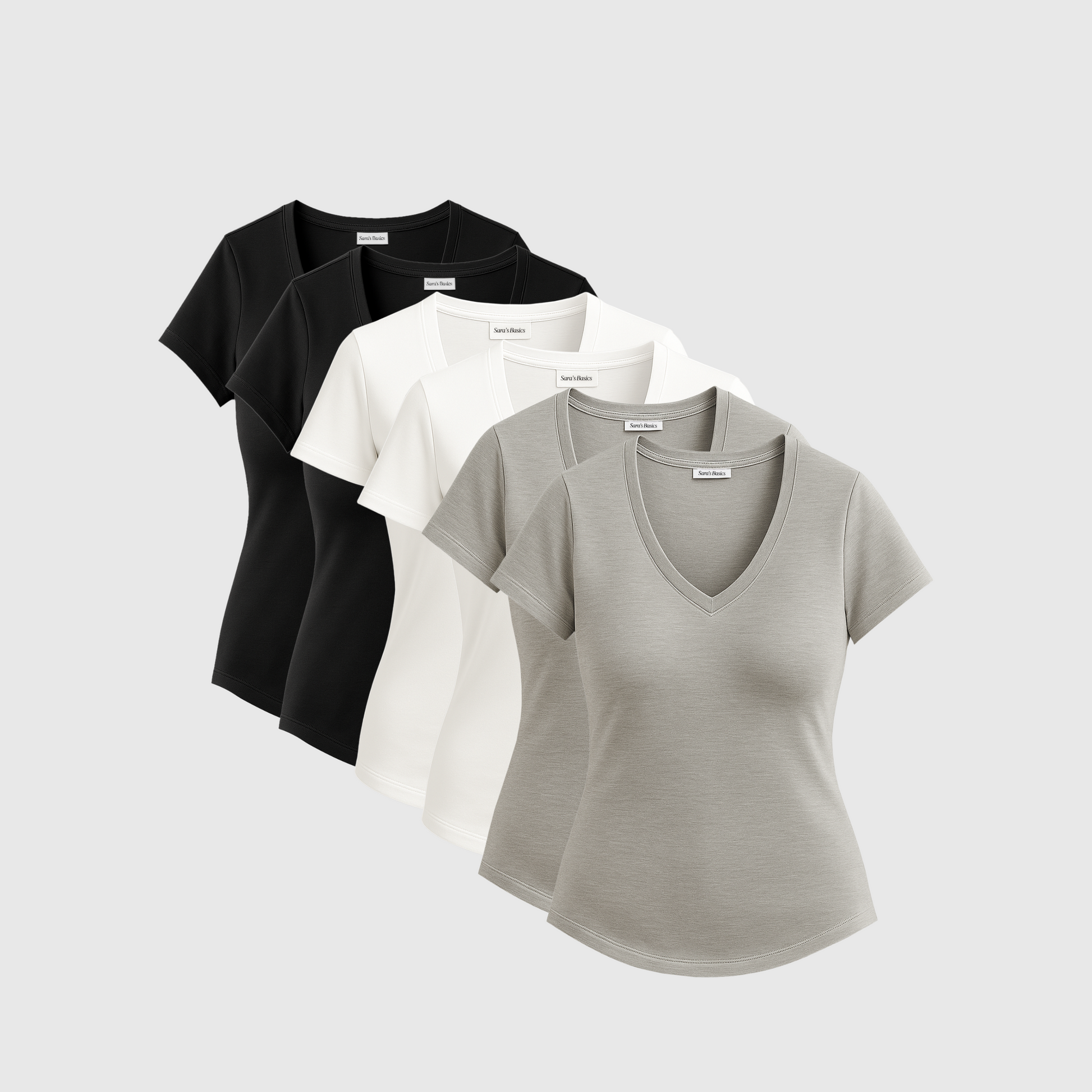 Sara’s Perfect Shaping Tees (6-Pack)