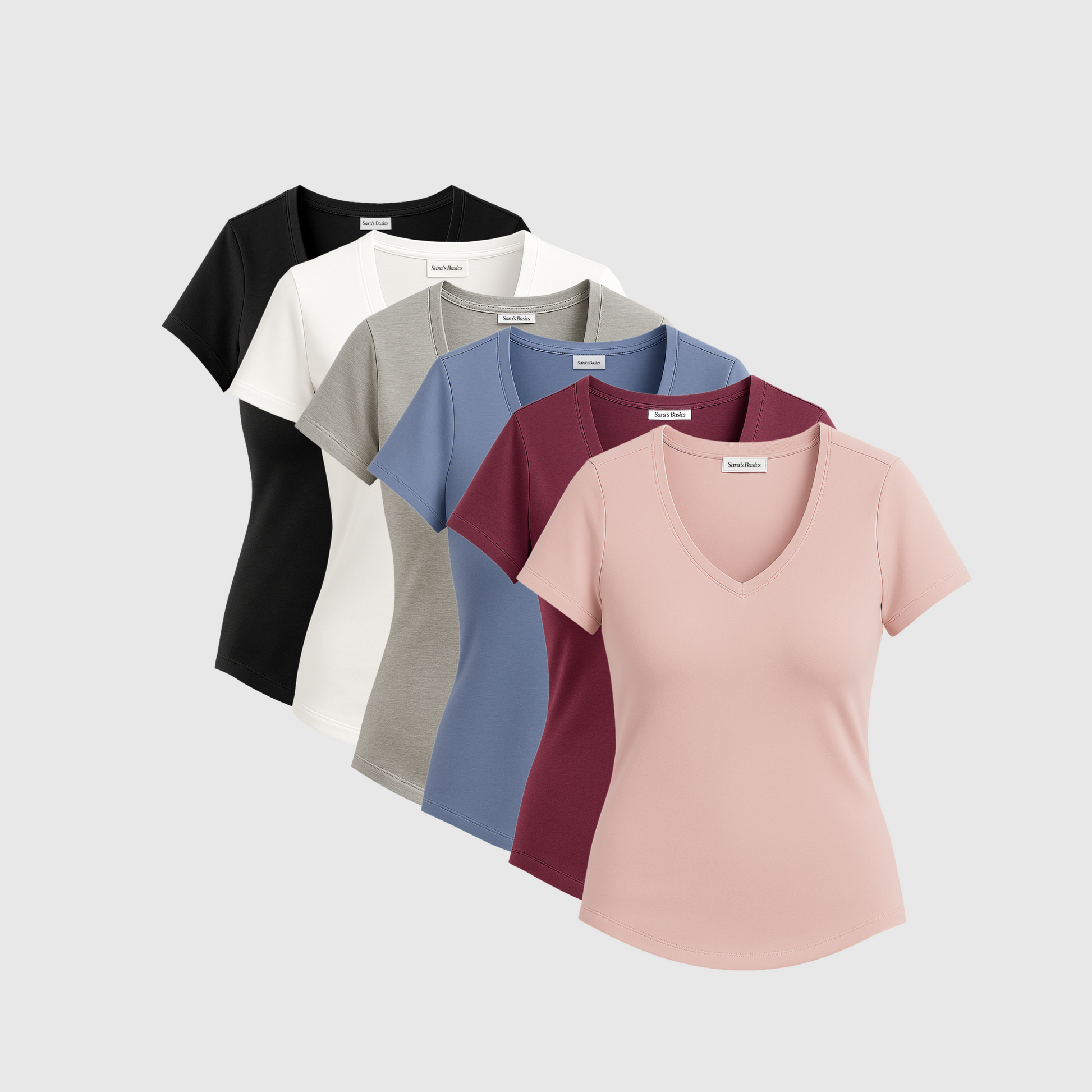 Sara’s Perfect Shaping Tees (6-Pack)
