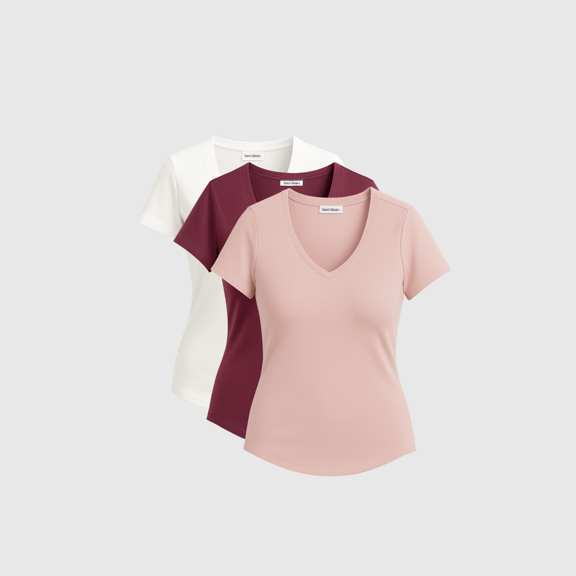 Sara’s Perfect Shaping Tees (3-Pack)