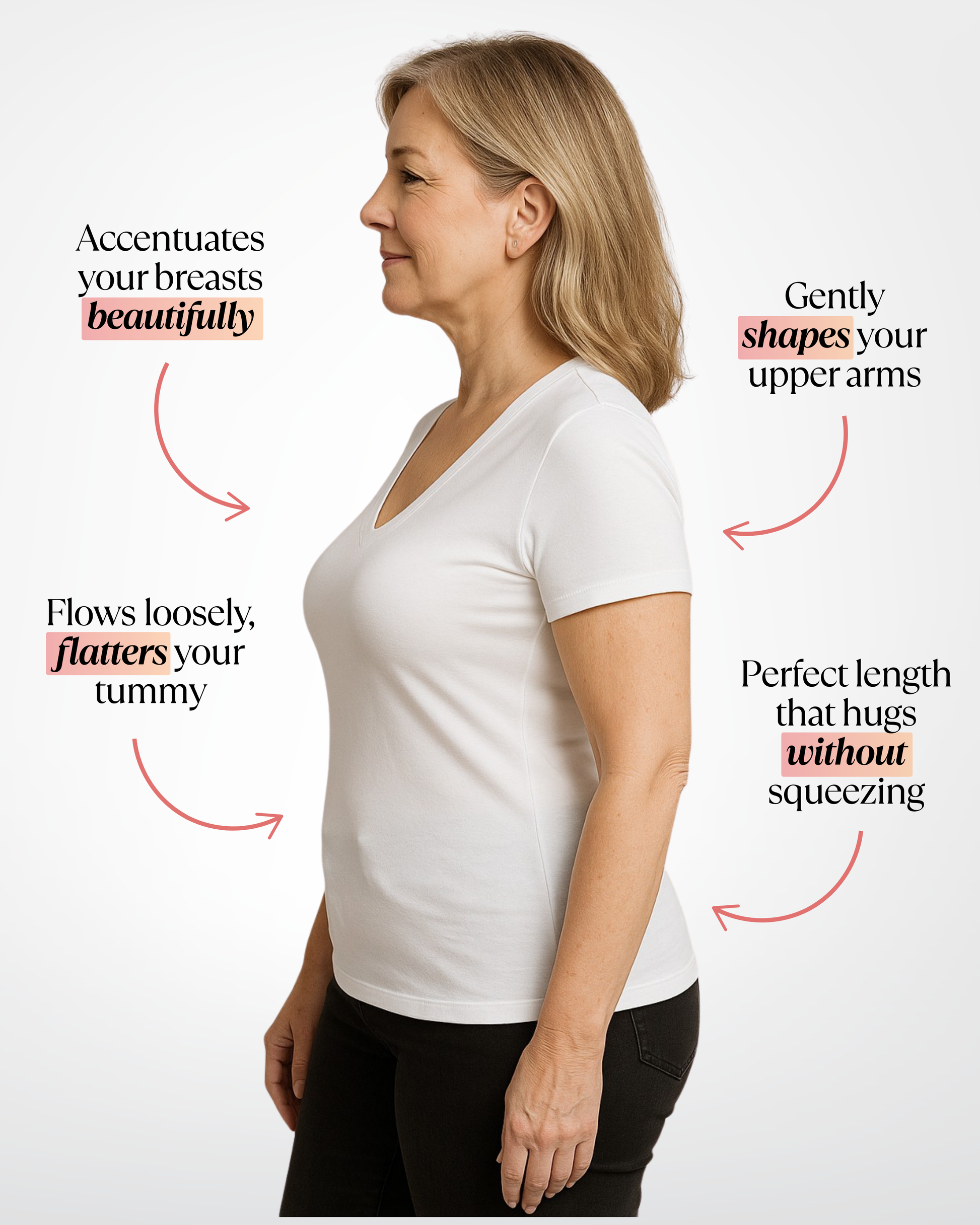 Sara’s Perfect Shaping T-shirt